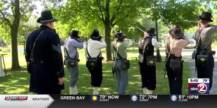 2nd annual Wisconsin Civil War Encampment Reenactment takes visitors back to the 1860s
