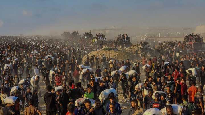 Why ‘anti-Islam’ bikers are guarding Gaza aid sites