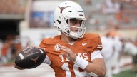 Texas QB Arch Manning connects with WR for 83