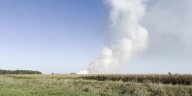 Mechanical failure causes crop fires in Mason