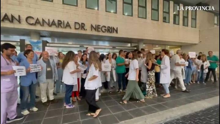 Esther Monzón, "sorprendida" por las protestas de los médicos del Servicio Canario de Salud