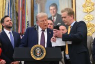 Conspiracy theories come back to bite Trump and haunt the White House