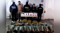 Pareja cae por transportar más de 200 kilos de drogas
