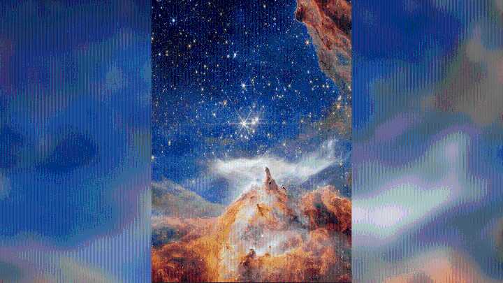 Thousands of newborn stars dazzle in snapshot released by NASA