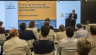 Un informe preliminar del IIT de la Universidad Pontiﬁcia Comillas concluye que la programación de insuﬁciente generación síncrona con control dinámico de tensión fue la causa del apagón  del 28 de ab