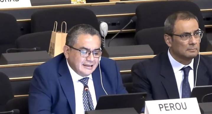 Juan José Santiváñez ante Naciones Unidas: “Perú seguirá evaluando su permanencia en el Sistema Interamericano de Derechos Humanos” 