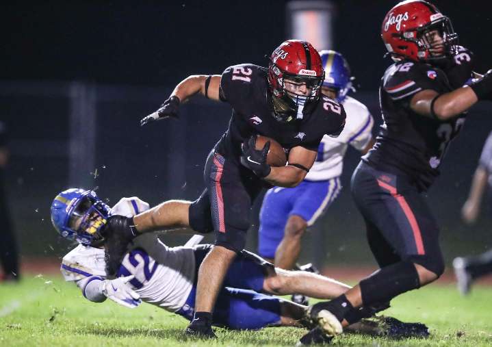 Football photos: Donovan Catholic at Jackson Township, Sept. 19, 2025