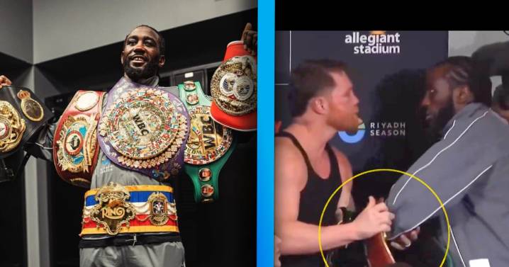 ¿Por qué Terence Crawford le devolvió los cinturones a Canelo Álvarez después de ganarle?