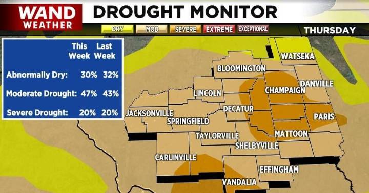 Heat builds and drought conditions worsen