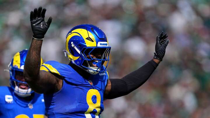 Jared Verse strip-sack on Jalen Hurts leads to Rams TD, L.A. leads 26
