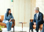 Vicepresidenta se reúne con japonés Riken Yamamoto