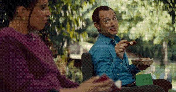 Jude Law Dumps Romcoms in New Uber Eats Ad