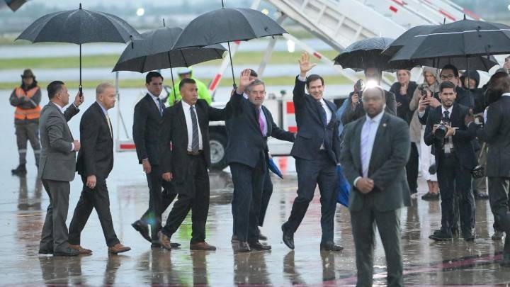 Marco Rubio arriba a México para reunión con Sheinbaum, revisarán acuerdos de seguridad