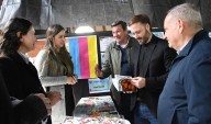 El Intendente Azcué recorrió la Exposición de la Escuela Técnica N°2