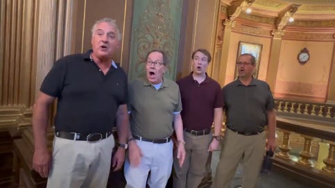 Insider: How barbershop quartets became a flashpoint in state budget fight