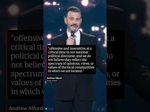 Here's What's Airing Instead Of Jimmy Kimmel After ABC Pulls His Show ‘Indefinitely’