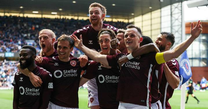 Hearts told exactly why they have 'no chance' of splitting Celtic and Rangers this season