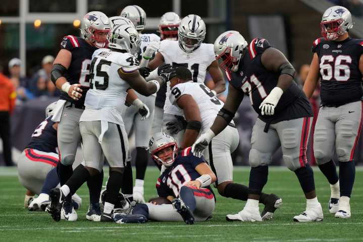 10 takeaways as Patriots lose opener to Raiders