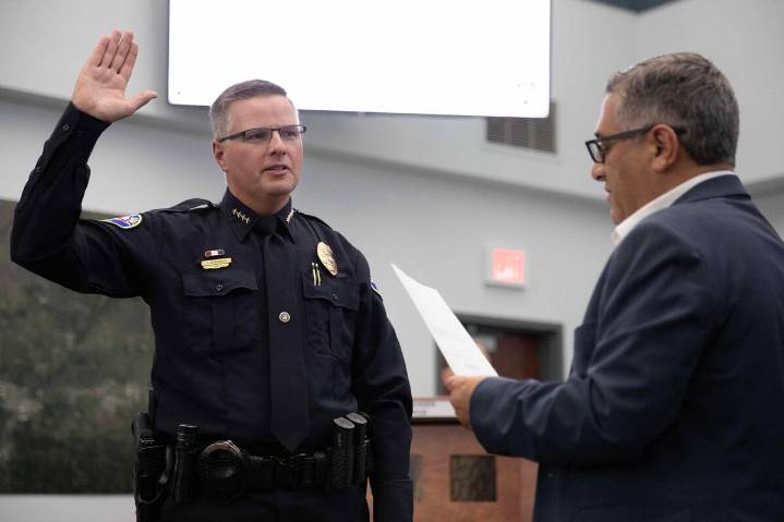 Photos: Marion swears in a new police chief