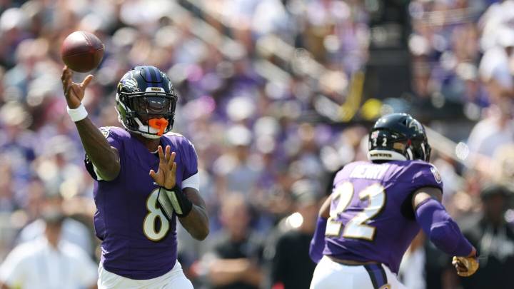 Ravens lead Browns 10-3 at halftime