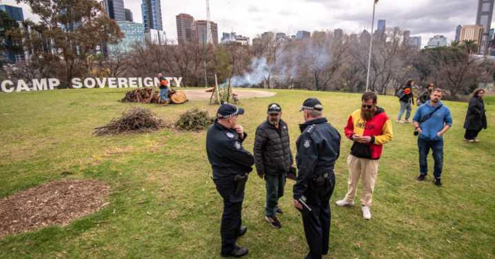 Camp Sovereignty: Four more men charged over alleged neo-Nazi attack on sacred Indigenous site