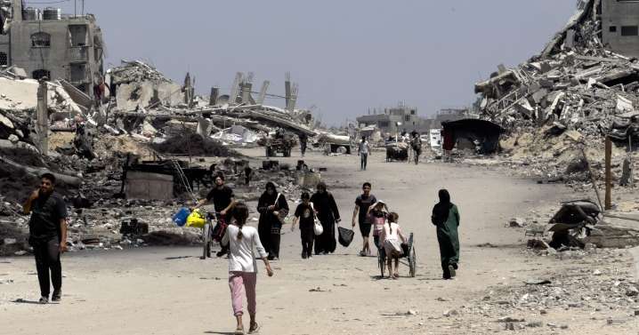 Israel is blasting through Gaza City neighborhoods, but people have nowhere to go