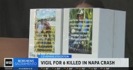 Vigil held for 6 Stockton men killed in Napa crash