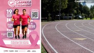 Conmemoran lucha contra el cáncer de mama con Carrera Rosa en el Parque del Arte de Puebla