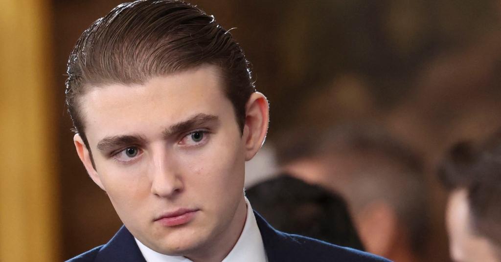 Barron Trump, 19, Shuts Down Floor of Trump Tower for a Date: Source