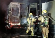 Más de $700 millones en pérdidas por incendio en taller de pintura para carros, en Bucaramanga