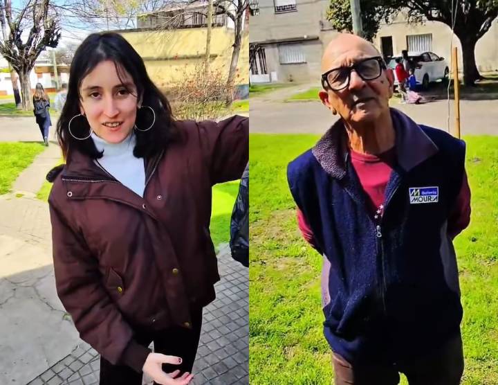 Tiene 19 años. Abril estudia Medicina y vende budines para ayudar a su papá a llegar a fin de mes