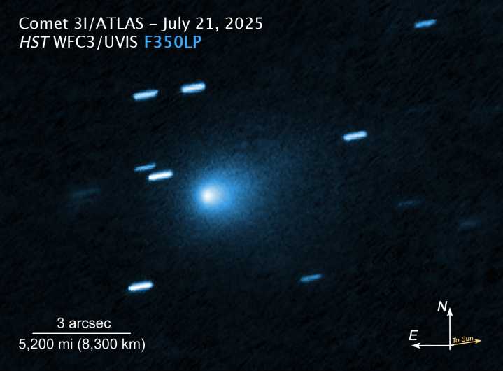 Qué es lo extraño en 3I/ATLAS, el objeto interestelar más observado del mundo