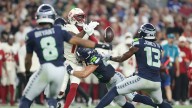 Marvin Harrison Jr. drop: Cardinals WR's mistake vs. Seahawks becomes interception before bounce