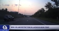 Take 2: Lane restrictions on I-90 eastbound are set to begin after a 1