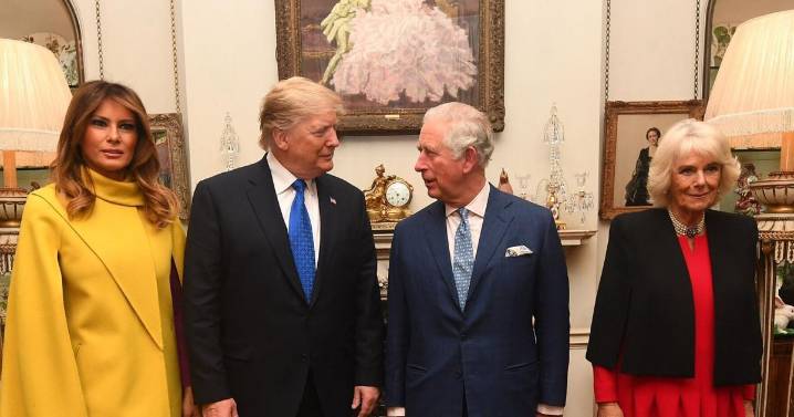 Britain’s Royals roll out the carriage for Trump visit