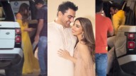 Dad-to-be Arbaaz Khan twins with pregnant wife Sshura Khan at her baby shower: WATCH
