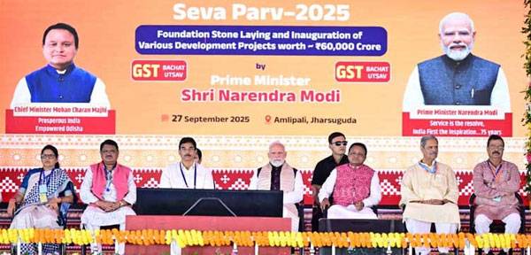 PM Modi unveils Rs 60,000 crore projects in Odisha