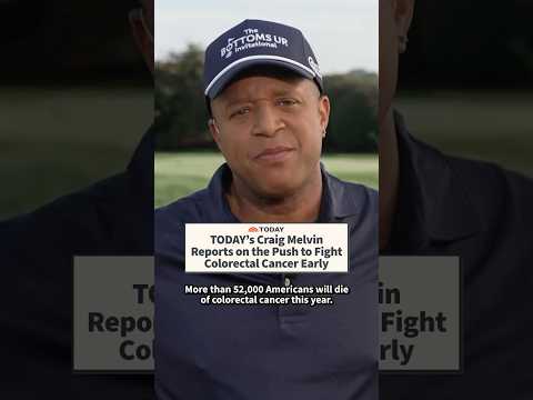 TODAY's Craig Melvin Reports on the Push to Fight Colorectal Cancer Early