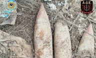 Encontraron proyectiles en un descampado de Puerto Madryn