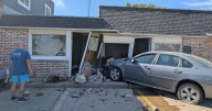 No injuries reported after vehicles crashes into Shull Roofing offices