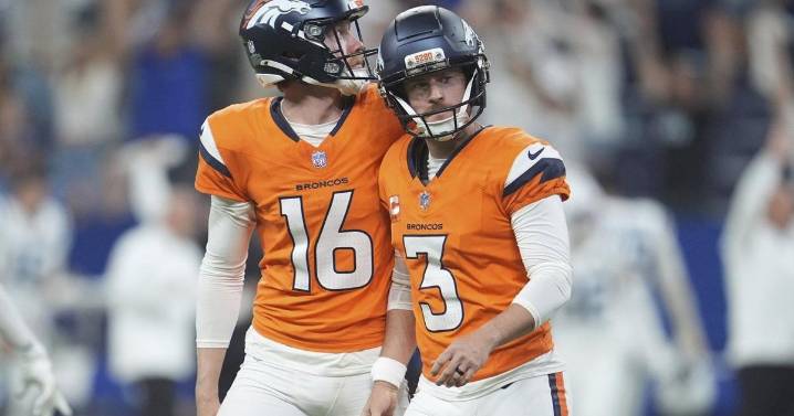 Payton accepts blame after Broncos' special teams miscues lead to a loss at Indianapolis