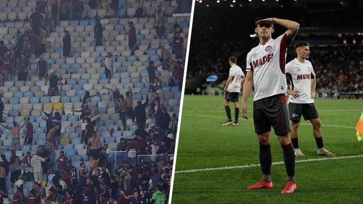 Revisa los graves incidentes en el duelo entre Fluminense y Lanús por la Copa Sudamericana Hinchas argentinos se enfrentaron a la policía en Brasil.