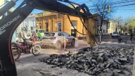 Transitar con precaución | La municipalidad de Salta comenzó la reconstrucción de la calzada en Catamarca y Alvarado