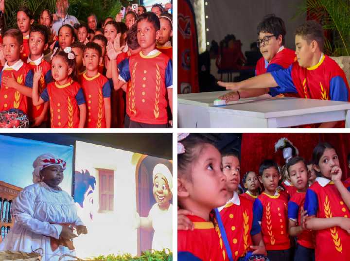 Más de 3 mil niñas y niños disfrutaron de la «Expo Simón de Niño a Libertador” en Carabobo