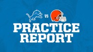 Lions vs. Browns practice report: Sept. 24