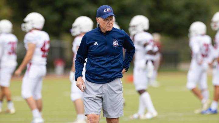 New England College gets ready for its first official football game in more than 50 years