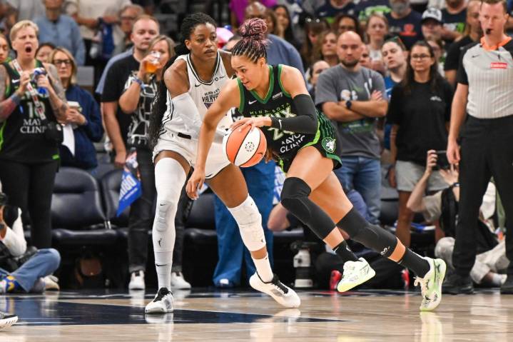 Napheesa Collier’s 20 points lead Minnesota Lynx to dominant 101-72 win over Golden State Valkyries – Hartford Courant