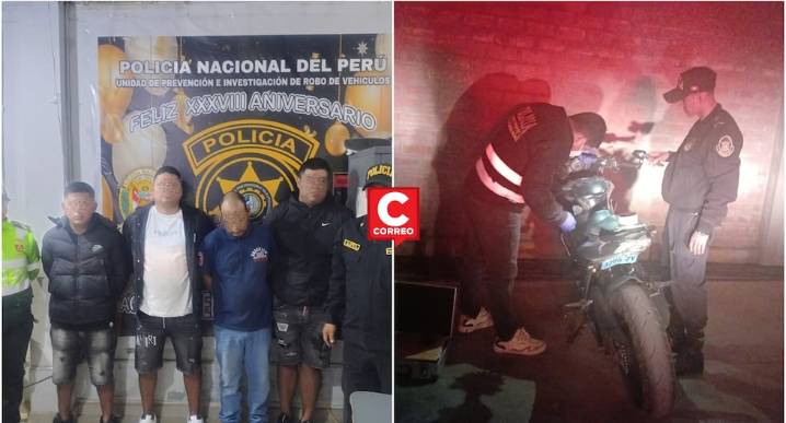 Ica: caen “Los Carroñeros del Cono Sur” con vehículos robados