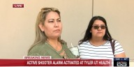 Witnesses Asenet Gomez and her daughter describe hearing argument before UT Health alarm activation