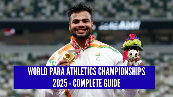 World Para Athletics Championships 2025: India’s squad, medal contenders, live streaming